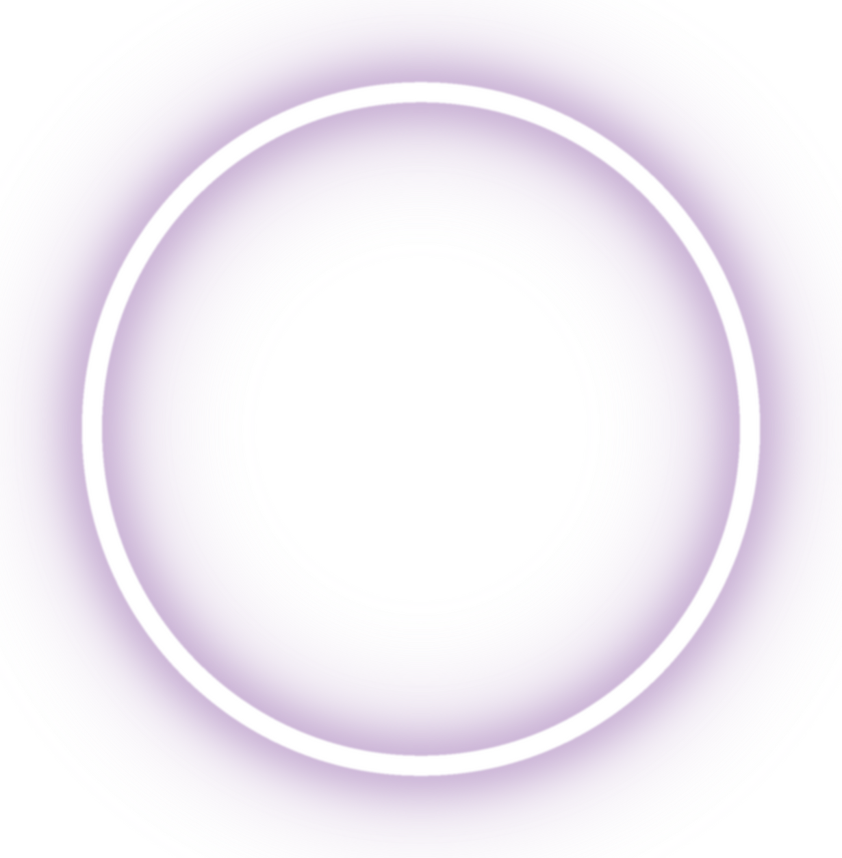 Purple Neon Circle 